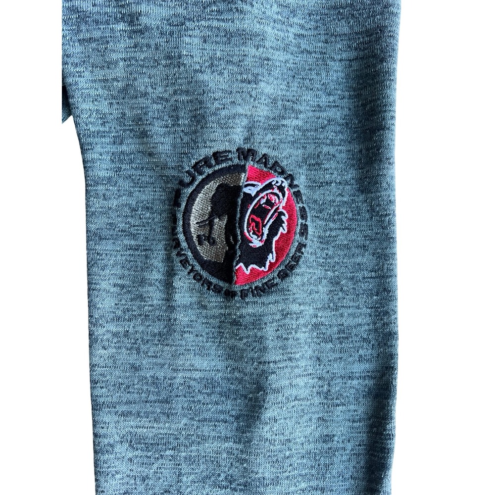 Kuhl Teal-Gray Cowl Neck S Pullover Thumbholes Pure Madness Beer Branded Outdoor - Picture 5 of 9